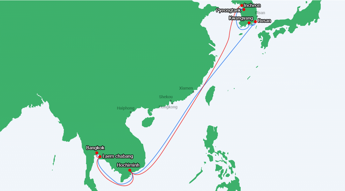 DJS 東進商船 東進商船株式會社Dongjin Shipping Co, Ltd. 東進商船船公司