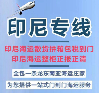 印尼貨貨運代理 印尼國際物流公司  印尼進出口報關公司 印尼國際貨運代理有限公司