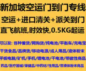 新加坡進口清關公司  新加坡進口貨運代理 新加坡國際物流有限公司