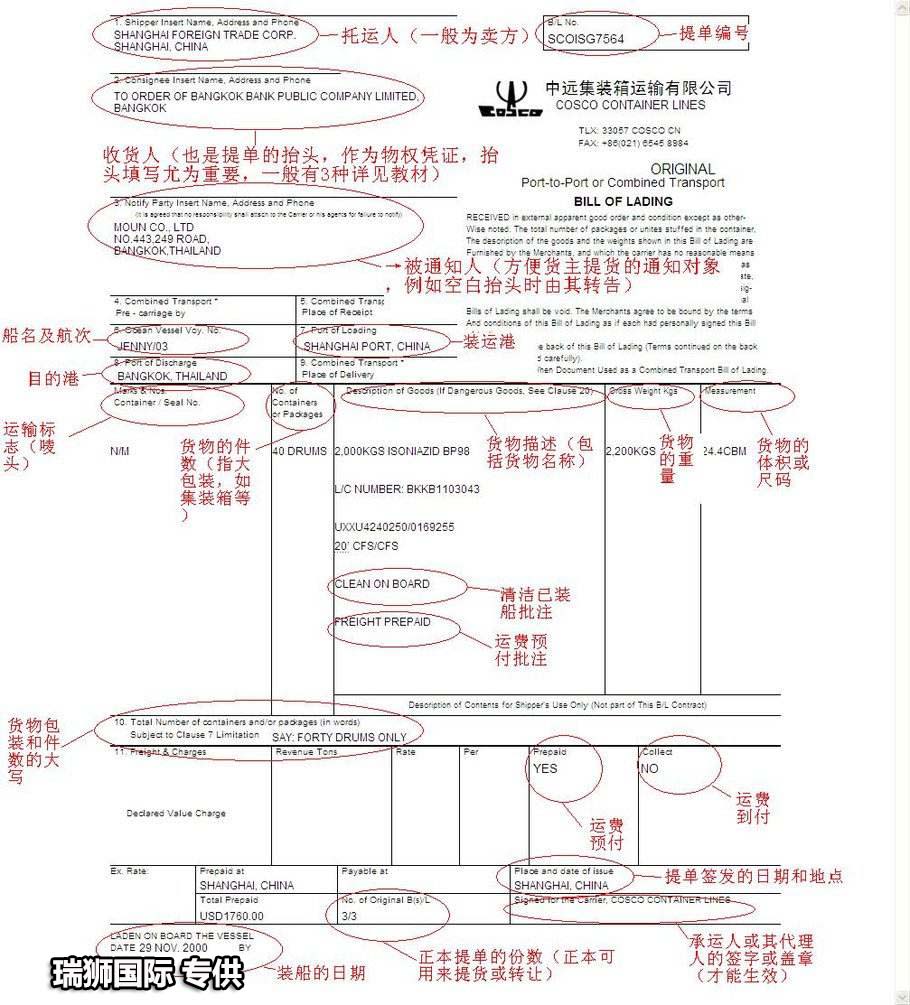 航空貨運單AWB詳解 航空提單 空運提單及注意事項航空貨運單AWB詳解 航空提單 空運提單及注意事項