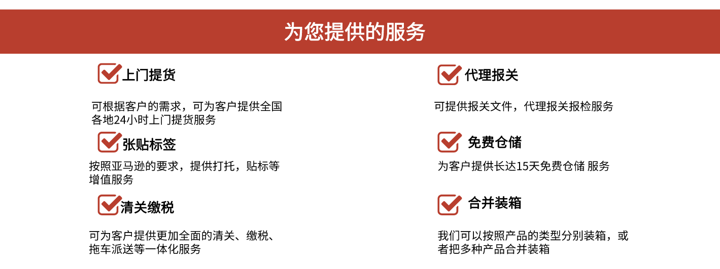 美國進口產品類別及清關流程